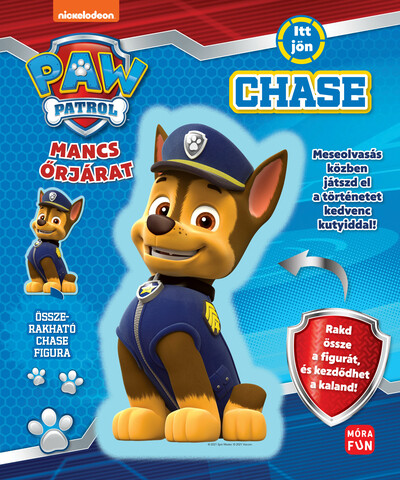 Mancs Őrjárat: Itt jön Chase! - Összerakható Chase figurával!