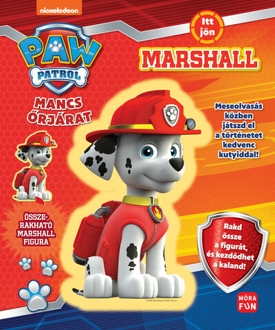 Mancs Őrjárat: Itt jön Marshall! - Összerakható Marshall figurával!