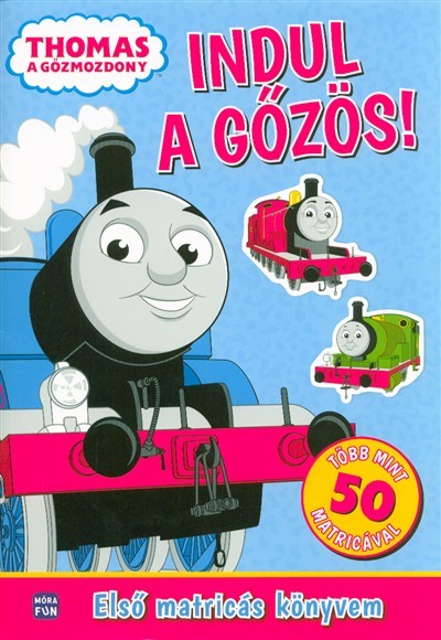 Thomas a gőzmozdony: Indul a gőzös - Matricás foglalkoztató
