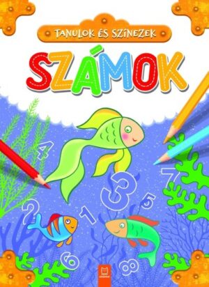 Tanulok és színezek - Számok