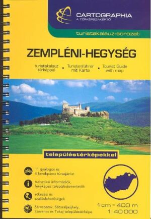 *Zempléni-hegység turistakalauz (1:40 000) /Turistakalauz-sorozat