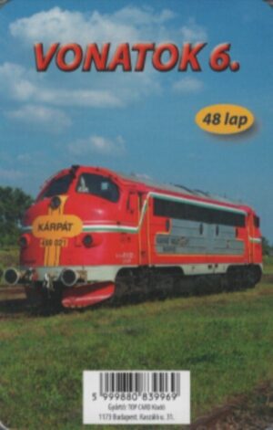 Vonatok 6. - 48 lapos kártya