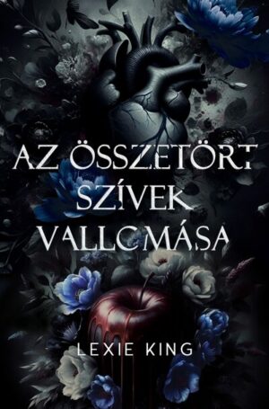 Az összetört szívek vallomása - Fekete szív 2. (éldekorált)